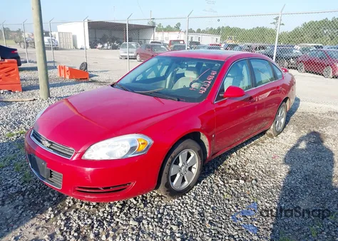 2008 Chevrolet Impala Lt из США, поврежденный, VIN 2G1WT58N081233285